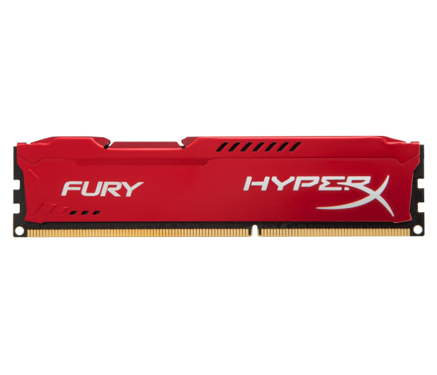 HyperX 8GB 1600MHz Fury Red CL10 (2x4GB) - 180508 - zdjęcie 2